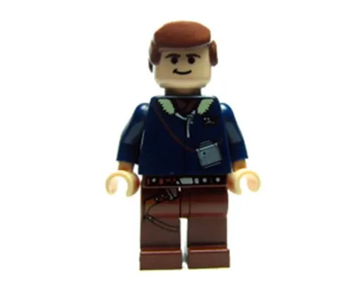 Han Solo - Light Nougat, Reddish Brown Legs with Holster (2010) Image