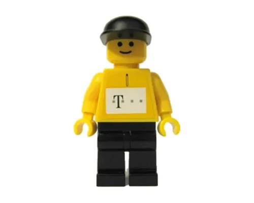 German Telekom Racing Cyclist Yellow - with Torso Stickers Image