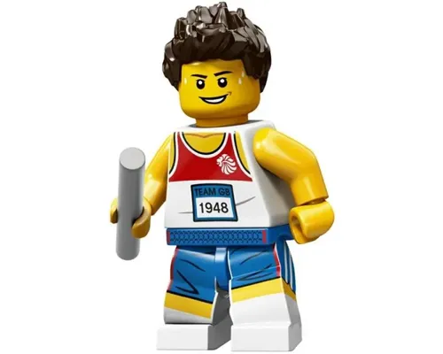 Relay Runner, Team GB (Minifigure Only without Stand and Accessories) Image