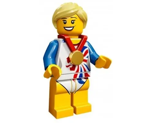 Flexible Gymnast, Team GB (Minifigure Only without Stand and Accessories) Image