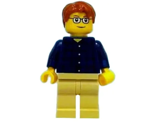 LEGO Brand Store Male, Plaid Button Shirt - San Diego Image