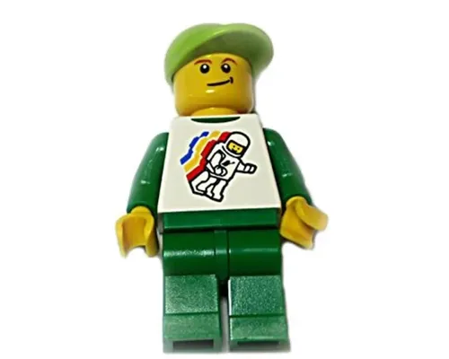 LEGO Brand Store Male, Classic Space Minifigure Floating - Mission Viejo Image