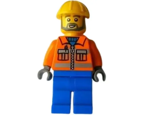 LEGO Brand Store Male, Construction Worker - Peabody Image