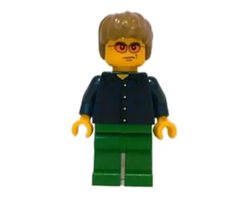 LEGO Brand Store Male, Plaid Button Shirt (no back printing) {Manchester} Image