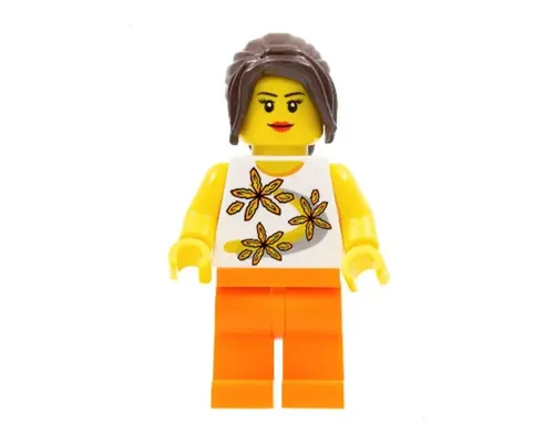 LEGO Brand Store Female, Yellow Flowers - Sheffield, England Image