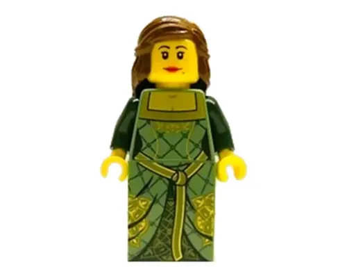 LEGO Brand Store Female, Green Princess (no back printing) {Lille} Image