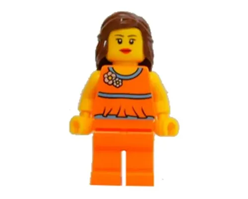 LEGO Brand Store Female, Orange Halter Top - Alpharetta, GA Image