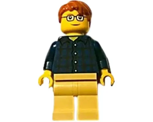 LEGO Brand Store Male, Plaid Button Shirt - Alpharetta Image