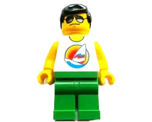 LEGO Brand Store Male, Surfboard on Ocean - Toronto Yorkdale Image