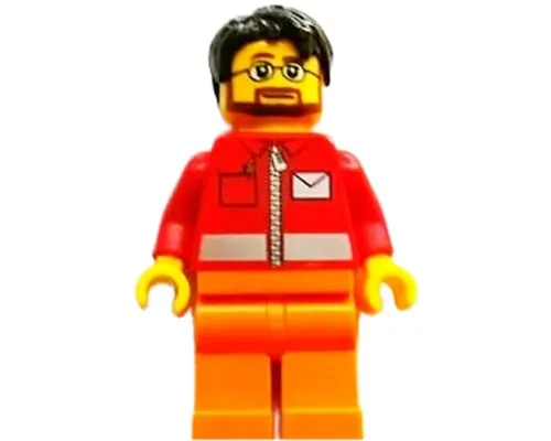 LEGO Brand Store Male, Post Office White Envelope and Stripe - Toronto Yorkdale Image