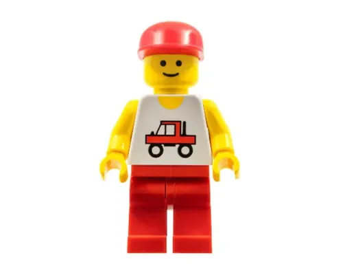 Trucker - Red Legs, Red Cap Image