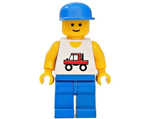 Trucker - Blue Legs, Blue Cap Image