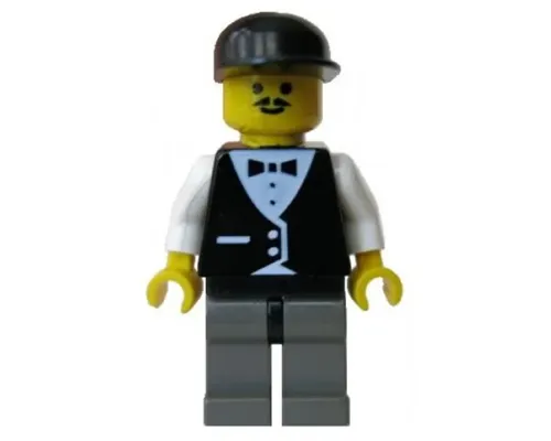 Town Vest Formal - Race Official, Black Cap Image