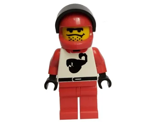 Race - Driver, Red Scorpion, Red Helmet Image