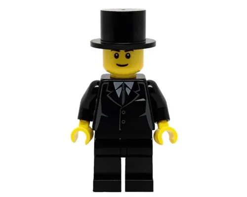 Suit Black, Top Hat, Black Legs (Undetermined Eyebrows) Image