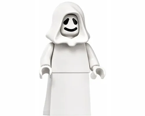 Ghost with White Hood and White Lower Body Skirt Image