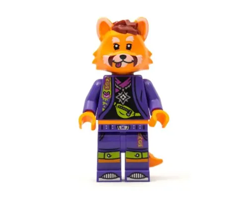 Red Panda Dancer, Vidiyo Bandmates, Series 1 (Minifigure Only without Stand and Accessories) Image