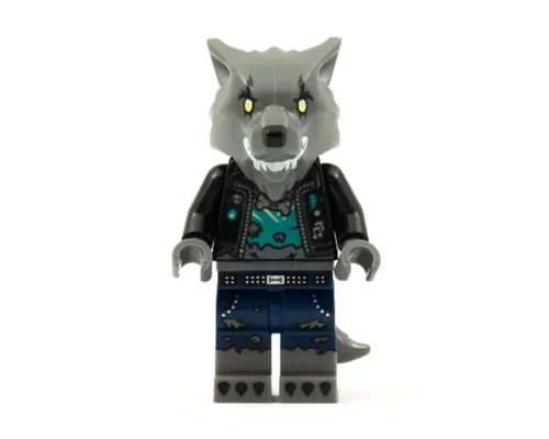 Werewolf Drummer, Vidiyo Bandmates, Series 1 (Minifigure Only without Stand and Accessories) Image