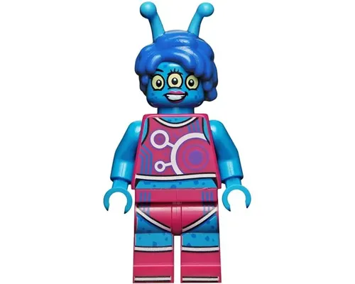 Alien Dancer, Vidiyo Bandmates, Series 2 (Minifigure Only without Stand and Accessories) Image