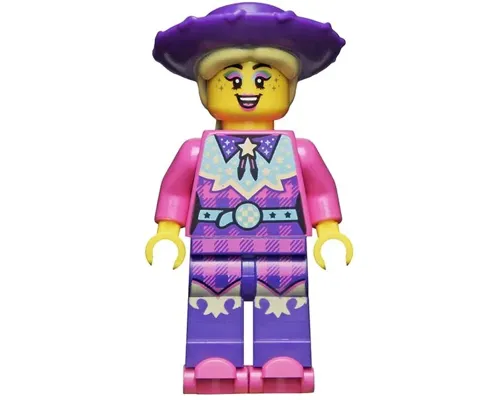 Discowgirl Guitarist, Vidiyo Bandmates, Series 2 (Minifigure Only without Stand and Accessories) Image