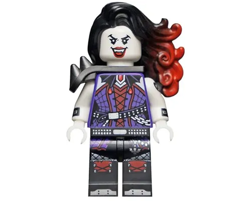 Vampire Bassist, Vidiyo Bandmates, Series 2 (Minifigure Only without Stand and Accessories) Image