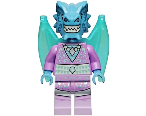 Dragon Guitarist, Vidiyo Bandmates, Series 2 (Minifigure Only without Stand and Accessories) Image