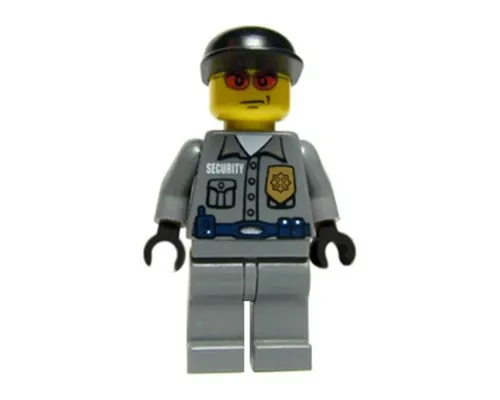 Police - Security Guard, Dark Gray Legs, Dark Blue Cap Image