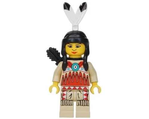 Indian 4 - Female, Black Quiver Image