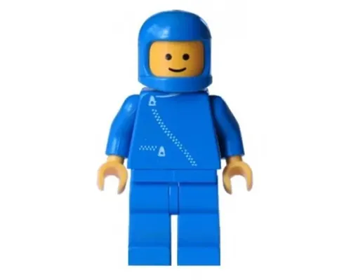 Jacket with Zipper - Blue, Blue Legs, Blue Classic Helmet Image