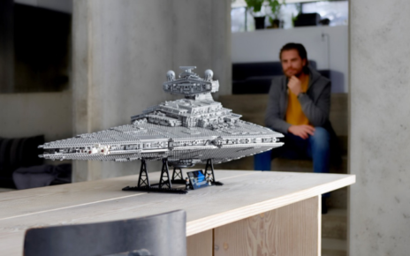 Lego Imperial Star Destroyer.