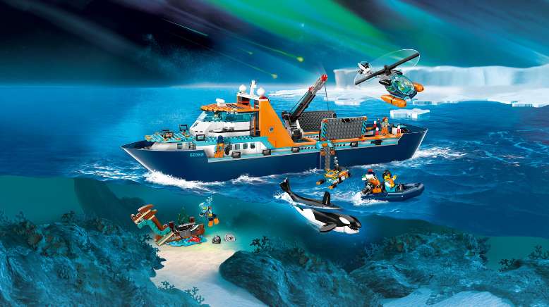 60368 Lego City Arctic Explorer Ship