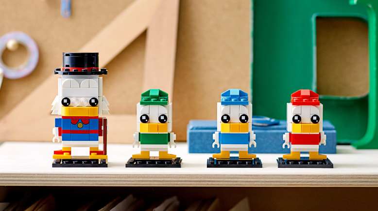 40477 Lego Brickheadz Scrooge McDuck, Huey, Dewey & Louie