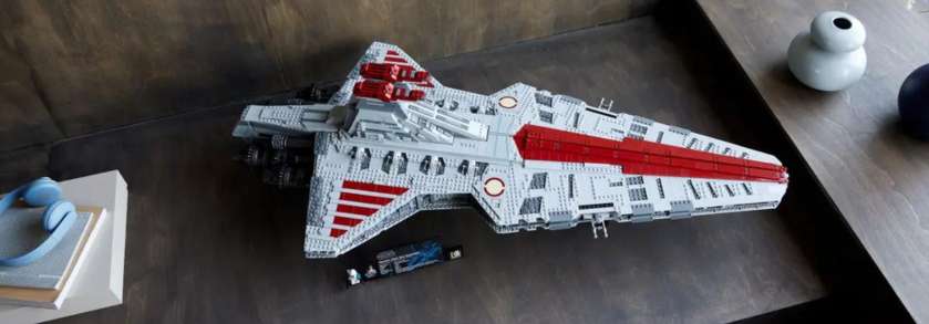 LEGO Republic Attack Cruiser Venator-Class Republic Attack Cruiser LEGO 75367 75367 LEGO UCS LEGO