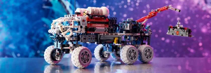 The LEGO Technic Mars Crew Exploration Rover (42180) set