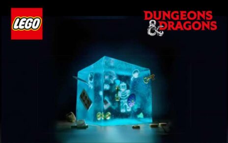 The LEGO Ideas 21348 Dungeons & Dragons: Red Dragon’s Tale set