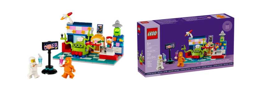 The LEGO Alien Space Diner (40687) set