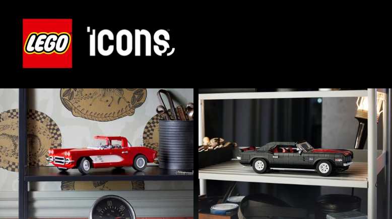Which Icon LEGO Car makes the better Investment, The Corvette or Chevrolet Camaro Z28?