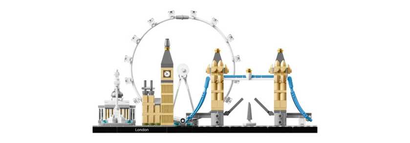 The LEGO Architecture London Skyline (21034) set