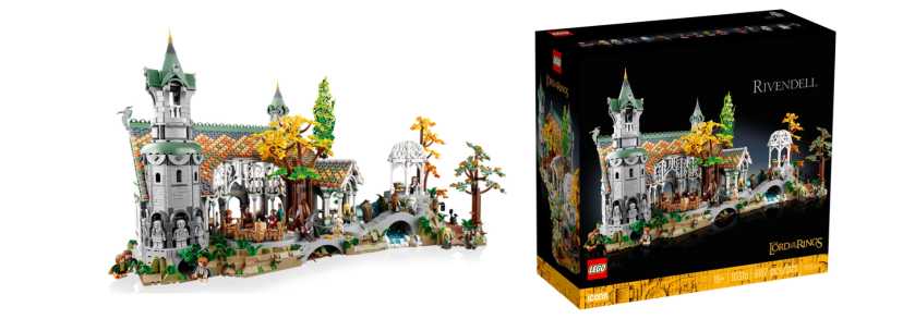 The LEGO The Lord of The Rings Rivendell (10316) set