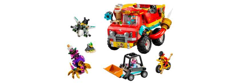 80055 LEGO Monkie Kid - Monkie Kid’s Team Power Truck