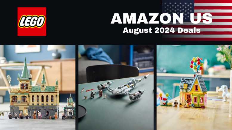 Best Discounted LEGO at Amazon.com in August 2024