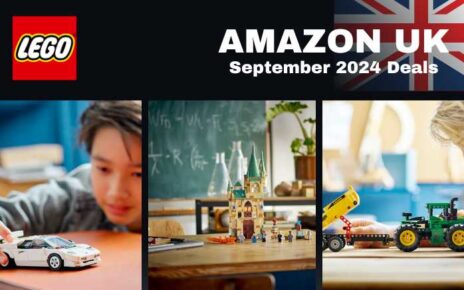 Discounted LEGO at Amazon.co.uk September 2024