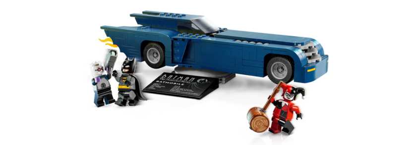 76274 LEGO DC Batman with the Batmobile vs. Harley Quinn and Mr. Freeze