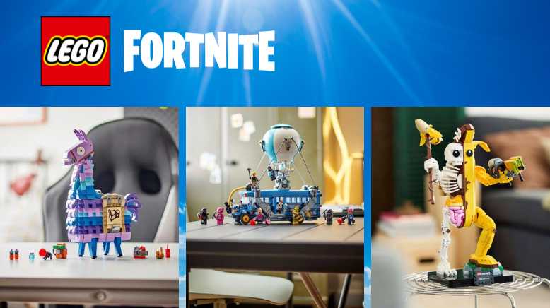 LEGO Fortnite – Theme launch 4 new sets released 1st October 2024