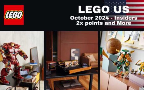 LEGO US Insiders 2x points and more – October 2024