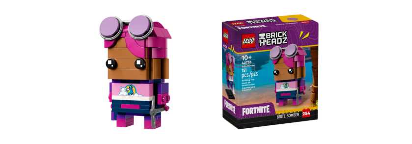 LEGO Fortnite BrickHeadz Brite Bomber (40728)