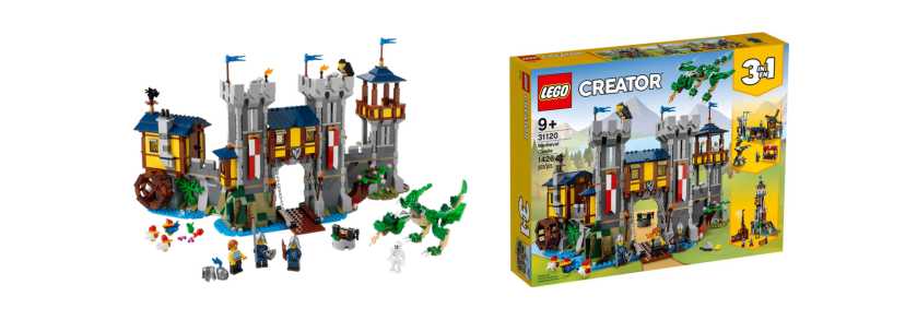 LEGO Creator 3in1 Medieval Castle (31120) for £90