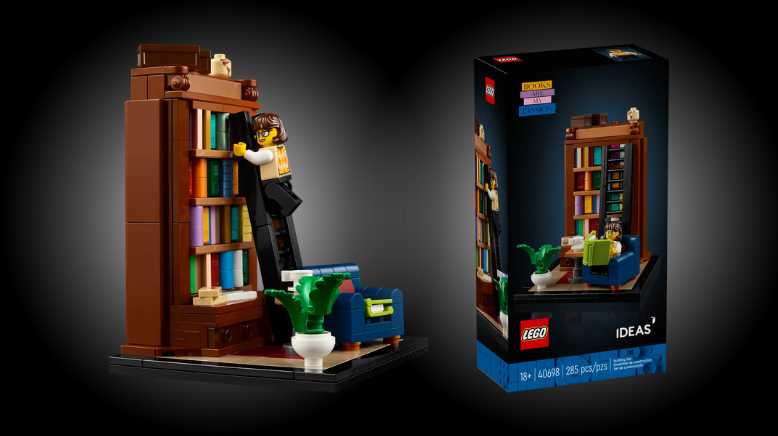 40698 LEGO Ideas Books Are My Passion | Create Your Cozy Reading Nook with new LEGO GWP: Discover the New 'Books Are My Passion' Set!